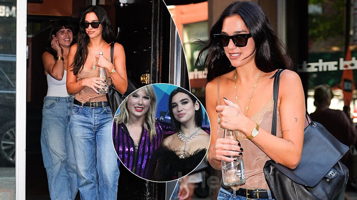 Dua Lipa shfaqet në New York  fansat aludojnë se mund të jetë e ftuar në dasmën e Taylor Swift