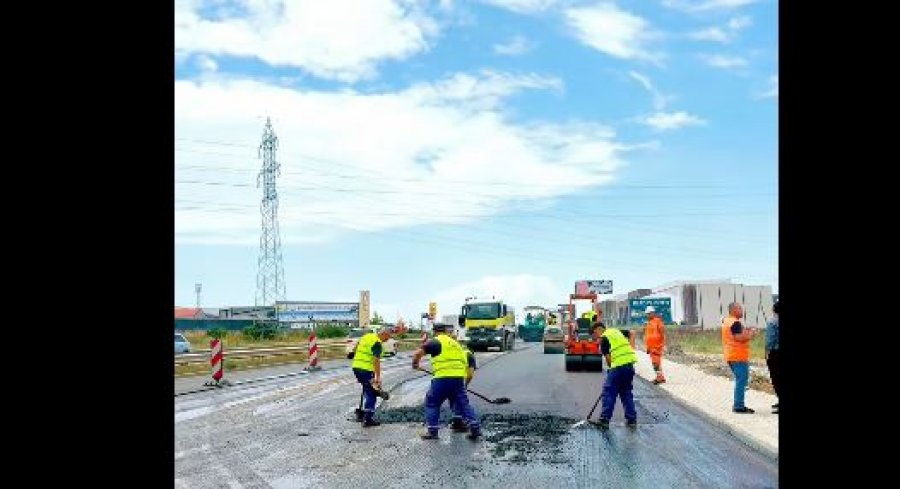 Hapet për qarkullim kyçja e Mazgitit  përfundojnë punimet e asfaltimit