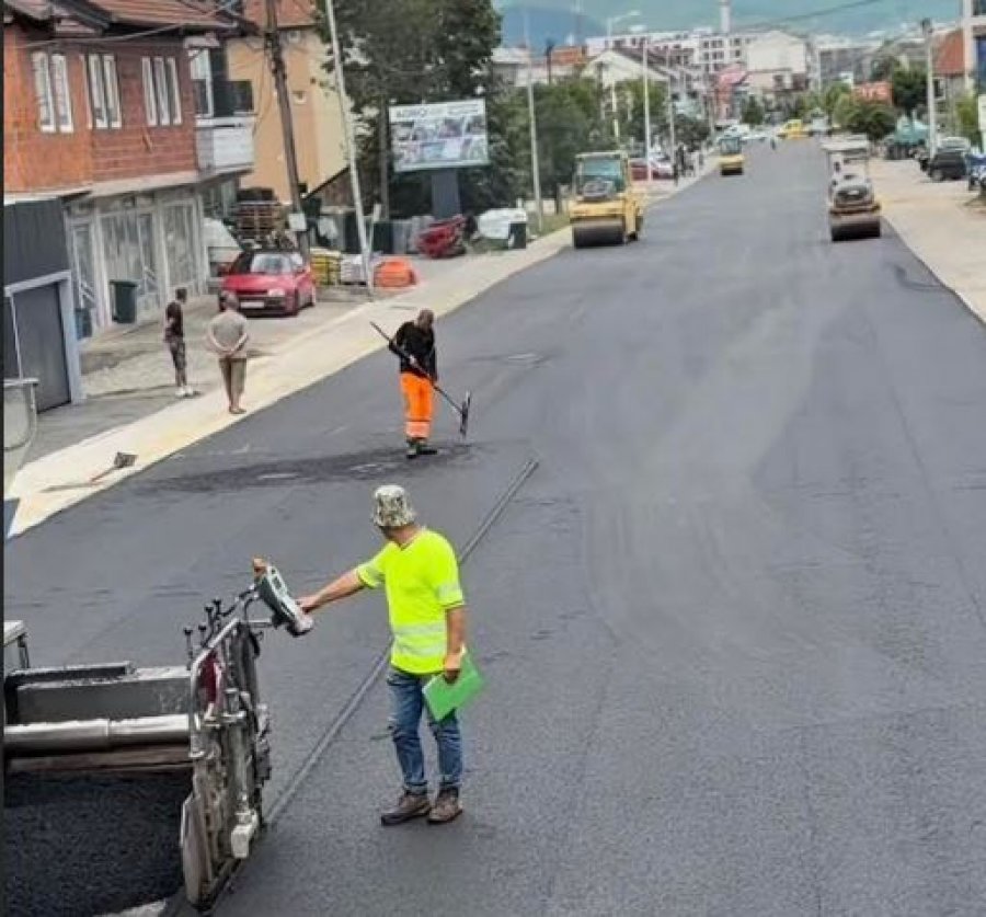 Përfundojnë së shpejti punimet në projektin rrugor në Obiliq
