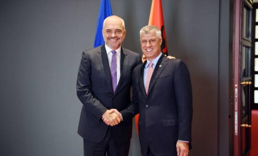 Endrit Thaçi ia uron ditëlindjen Edi Ramës  Edhe shumë vite të tjera të mira