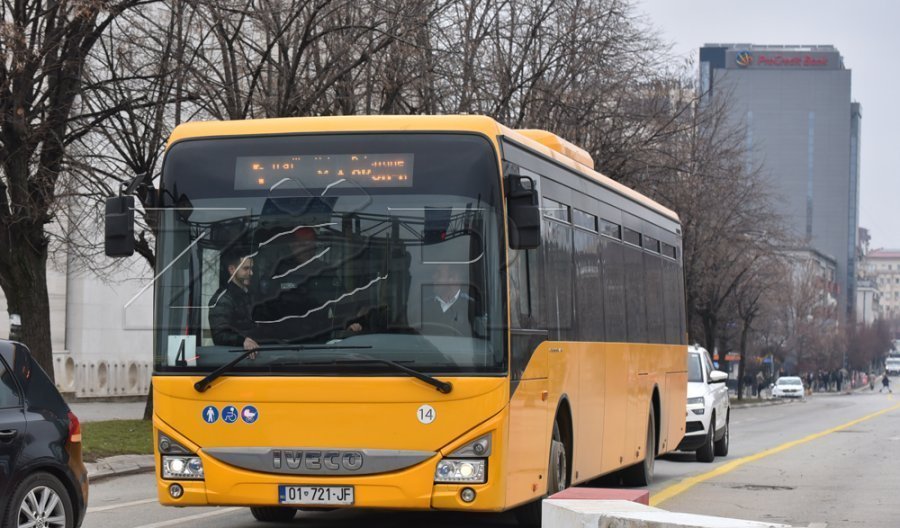 Trafiku Urban njofton devijimin e linjës 3 dhe 4  shkak punimet në rrugën  Fehmi Lladrovci 