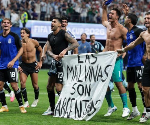 Argjentina përballet me hetim disiplinor nga FIFA për shkak të banderolës provokuese ndaj Anglisë