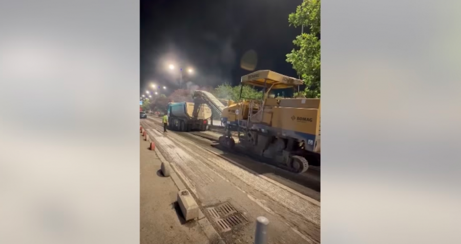 Rama publikon pamje nga rruga  Agim Ramadani  në Prishtinë  do të punohet për dy ditë  video 