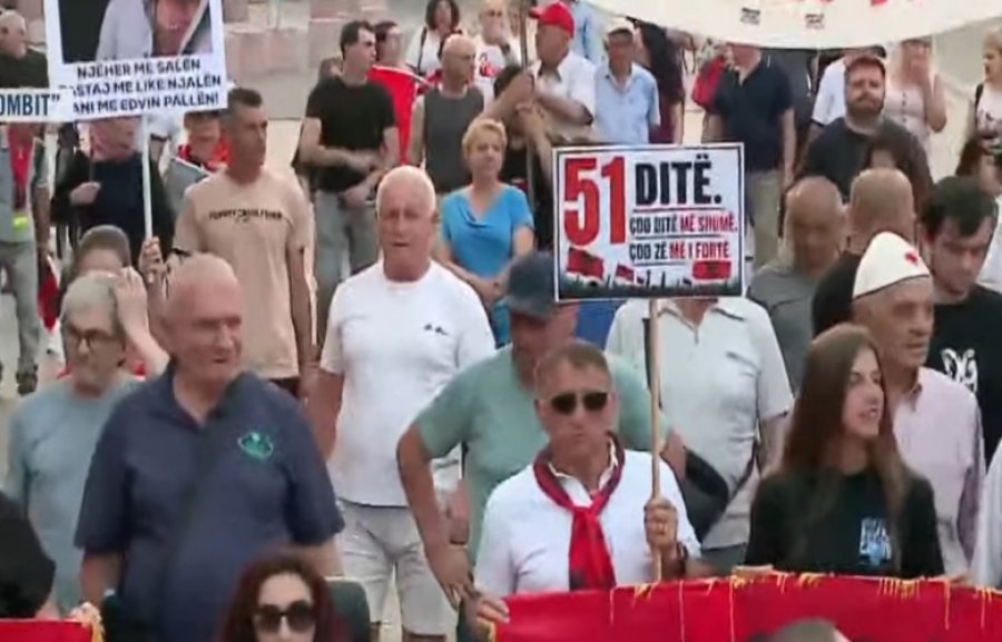 Protesta për Zvërnecin në ditën e 51 të