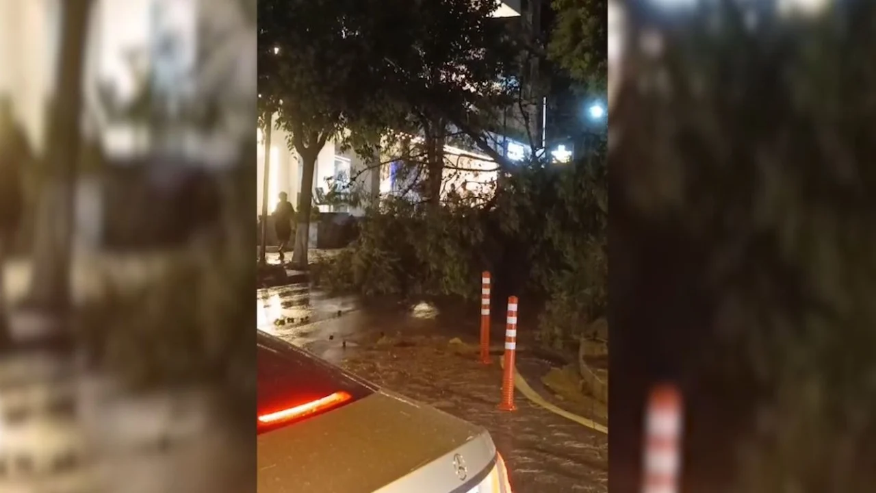 Stuhia prek Sarandën gjatë natës, tre persona të lënduar nga thyerja e xhamave