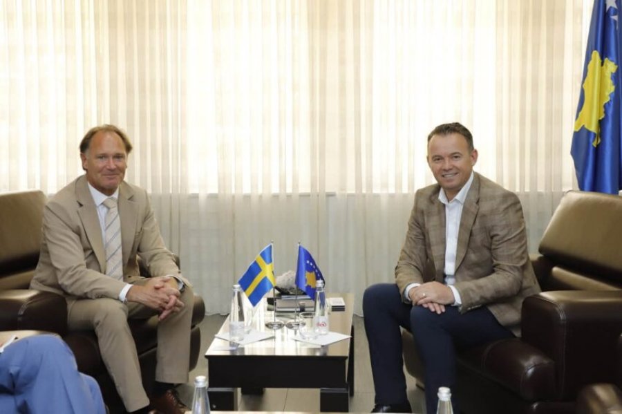 Peci takon ambasadorin e Suedisë, diskutojnë bashkëpunimin ndërinstitucional