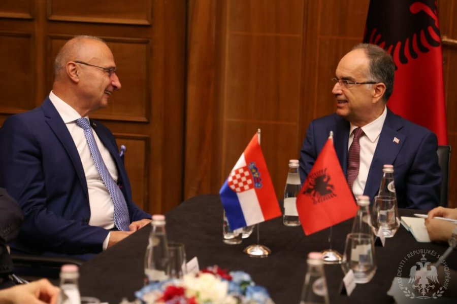 Begaj takon ministrin kroat, vlerëson mbështetjen për Shqipërinë dhe Kosovën