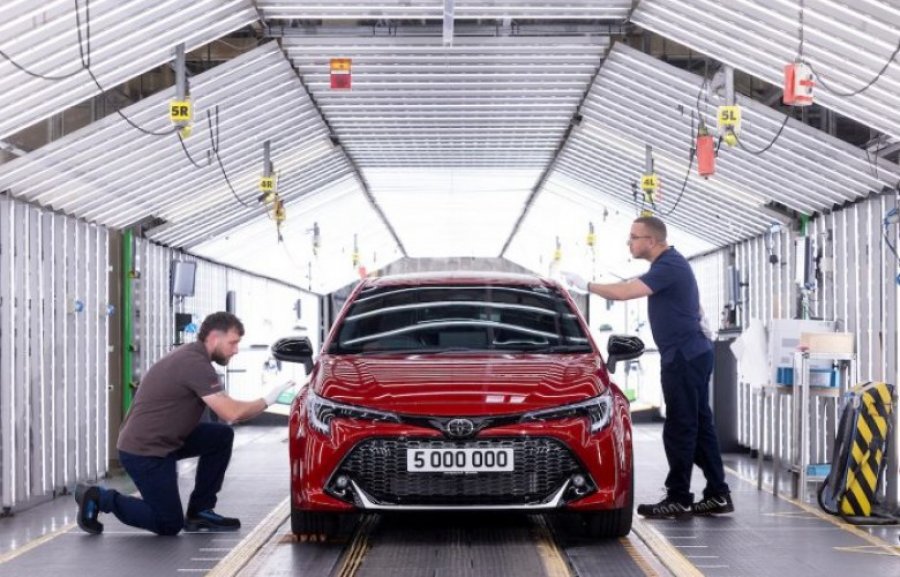 Toyota mbetet lider botëror për të shtatin vit radhazi