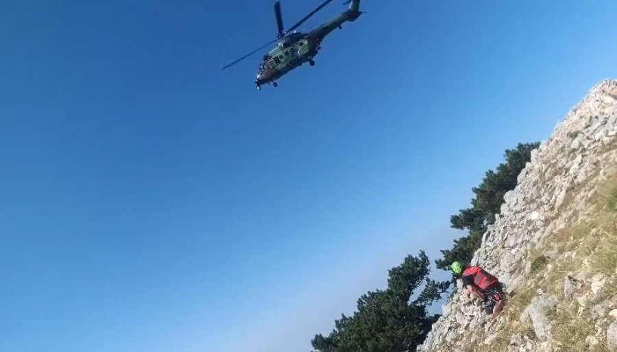 Shpëtohet turisti polak  që mbeti i bllokuar për 24 orë në malin e Çikës
