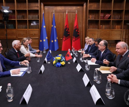 Begaj takohet me presidentin e Këshillit Evropian: Shqipëria, mirënjohëse për mbështetjen e fuqishme
