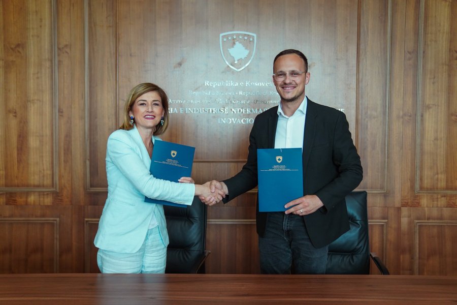 MINTI dhe Komuna e Gjilanit nënshkruajnë marrëveshje për projektimin e Parkut Industrial