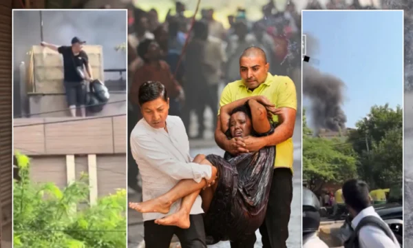 21 persona të vdekur nga një zjarr në një hotel në New Dehli [video]