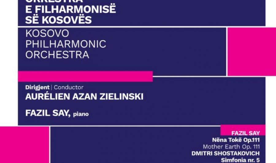 Filharmonia e Kosovës dhe Fazil Say, bashkë në një mbrëmje të veçantë muzikore në Prishtinë