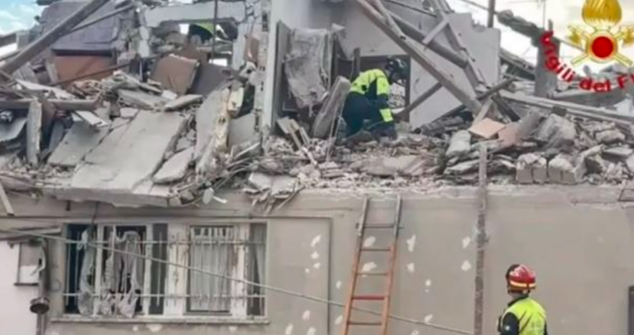 Shembet ndërtesa në Itali  një i vdekur dhe disa të plagosur