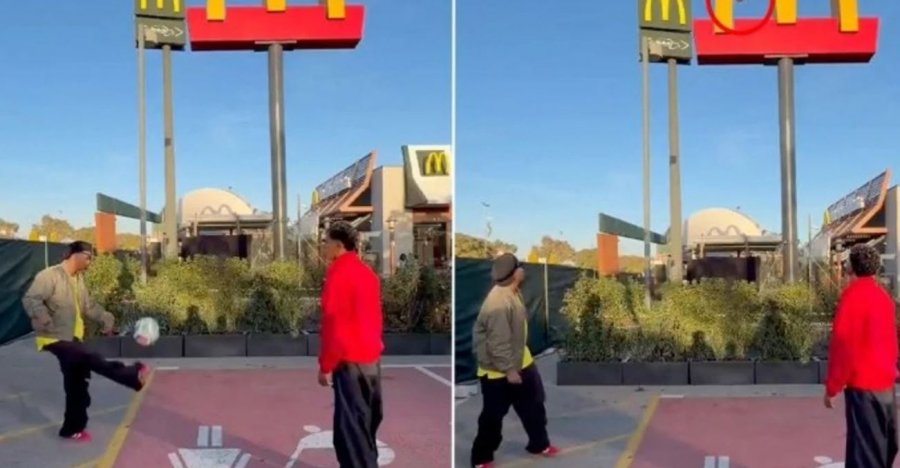 Lamine Yamal dhe Ronaldinho në një reklamë të përbashkët për McDonald’s