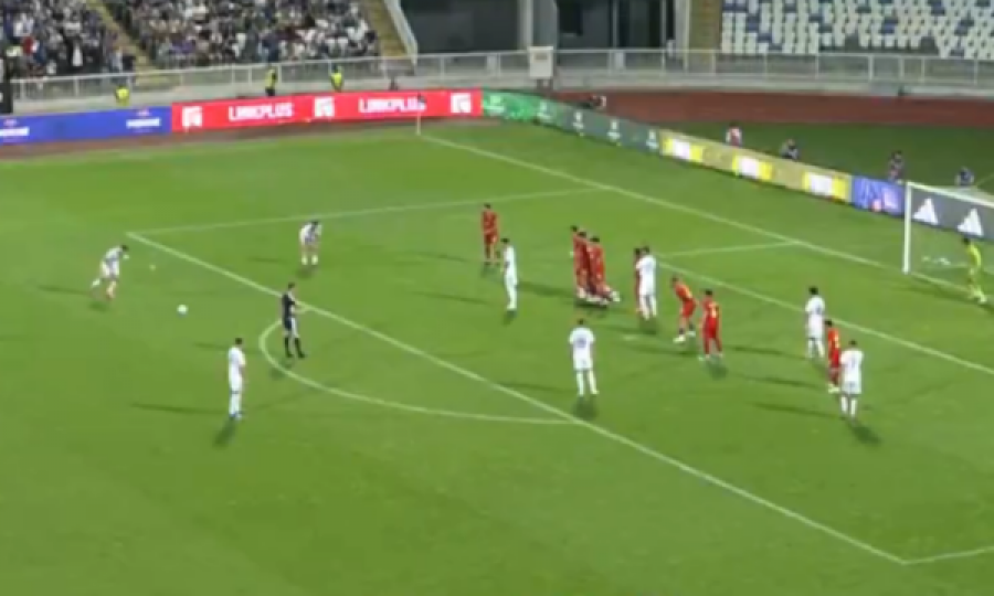 Kosova kalon në epërsi ndaj Andorrës  Asllani shënon supergol nga goditja e dënimit