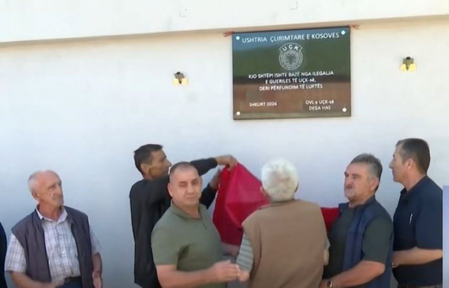 Nderohen familjet që mbështetën UÇK në  zbulohen tri pllaka përkujtimore