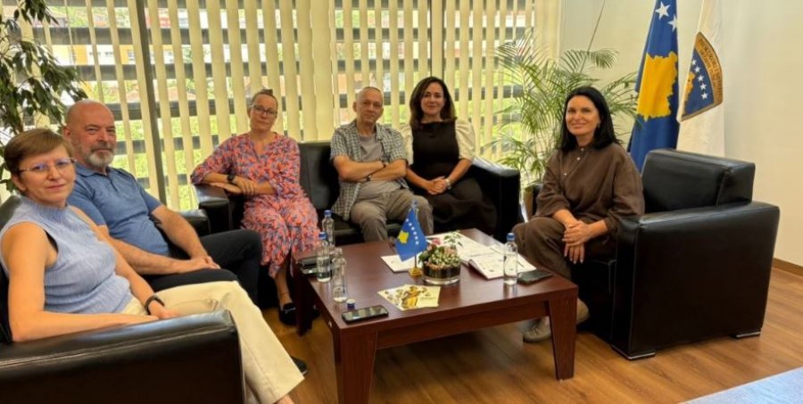 Kryeprokurorja Vuçetaj priti në takim përfaqësuesit e Ambasadës Gjermane në Kosovë dhe të EULEX it