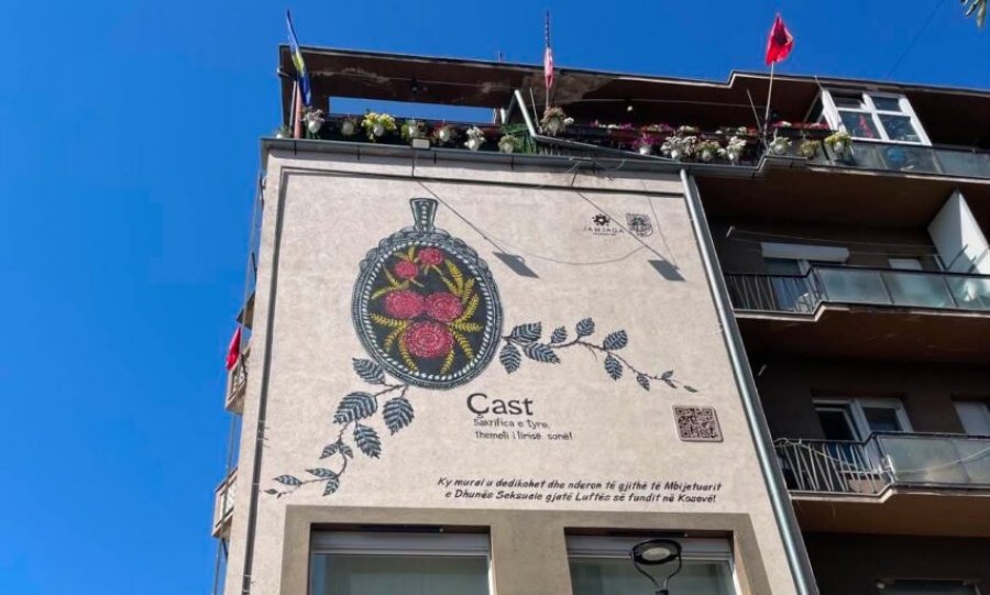 Zbulohet murali  Çast   u dedikohet të mbijetuarve të dhunës seksuale gjatë luftës së fundit
