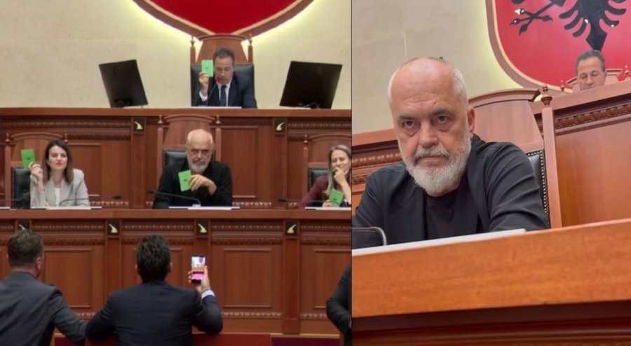 Përplasja në Kuvendin e Shqipërisë  Edi Rama reagon ndaj Shehajt dhe Kaprit