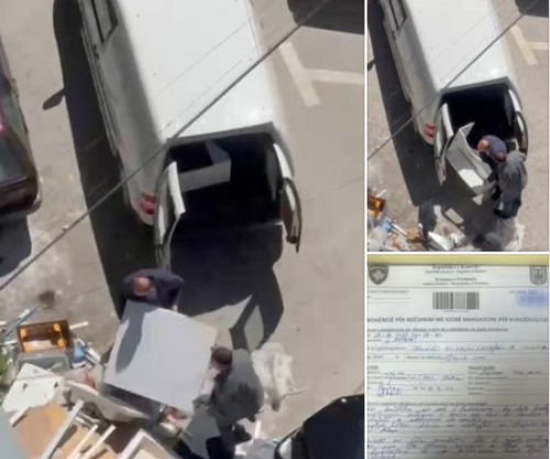 Gjobitet me 200 euro një qytetar për hedhje të paligjshme të mbeturinave vëllimore në Prishtinë