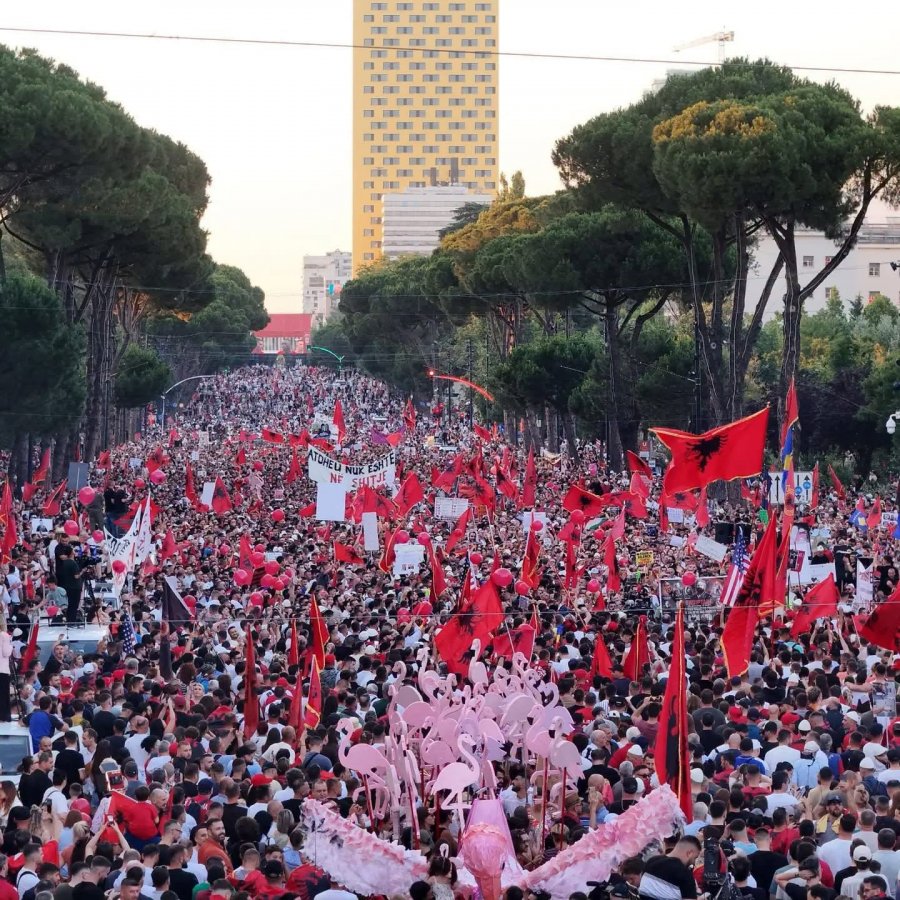 Bushati për protestat në Tiranë  Shqipëria e Re kapitull i pashmangshëm që duhet përqafuar