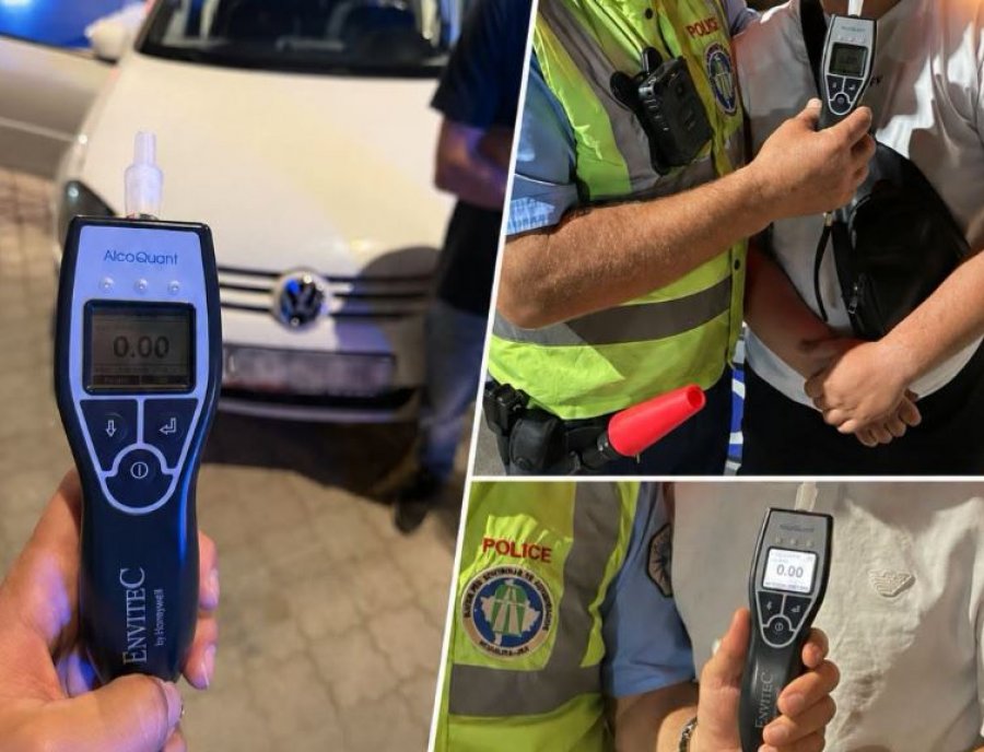Policia intensifikon kontrollet  27 shoferë të dehur u ndëshkuan javën e kaluar