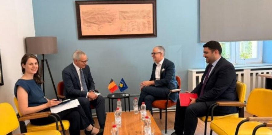 Vitia takon ambasadorin belg  diskutohet bashkëpunimi në sektorin e shëndetësisë
