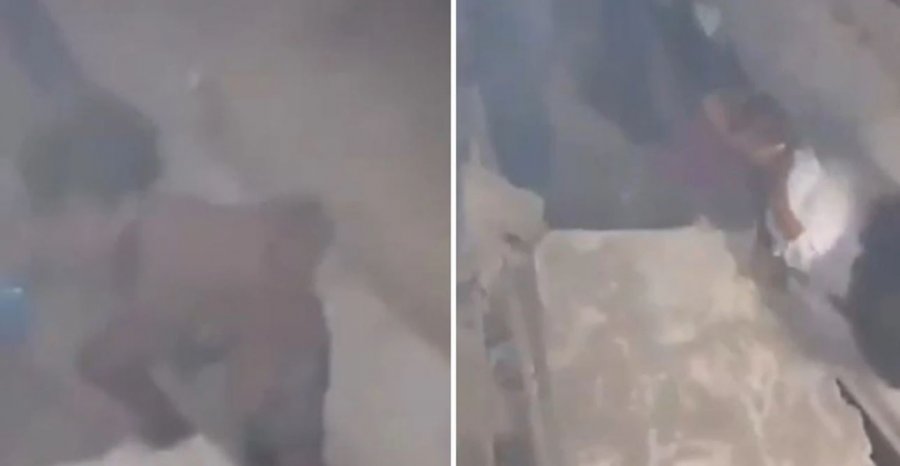 Momenti kur tre fëmijë shpëtohen nga rrënojat në Venezuelë