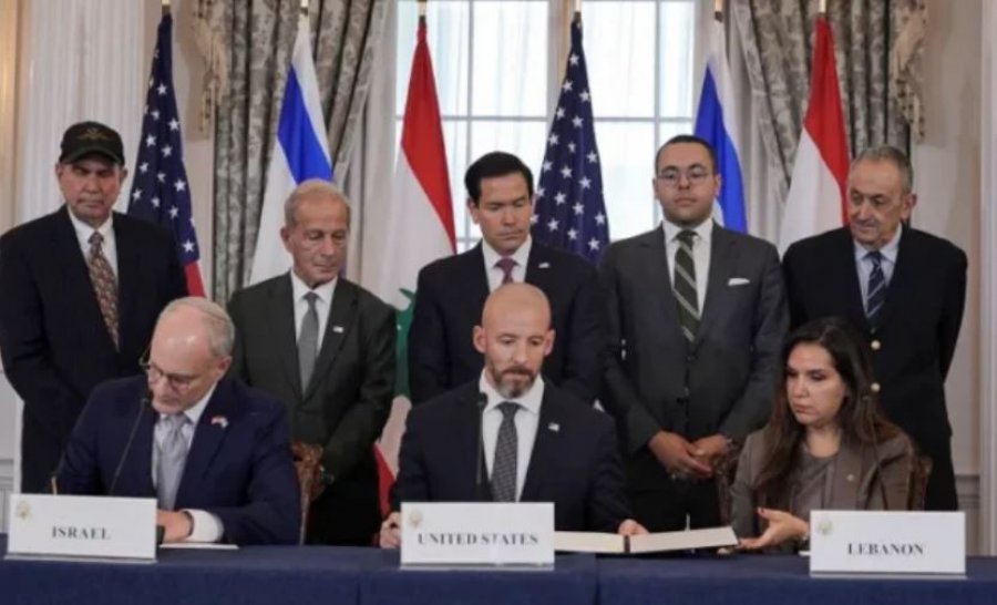 Izraeli dhe Libani nënshkruajnë marrëveshje pas raundit të pestë të bisedimeve  Rubio  Ky është vetëm fillimi