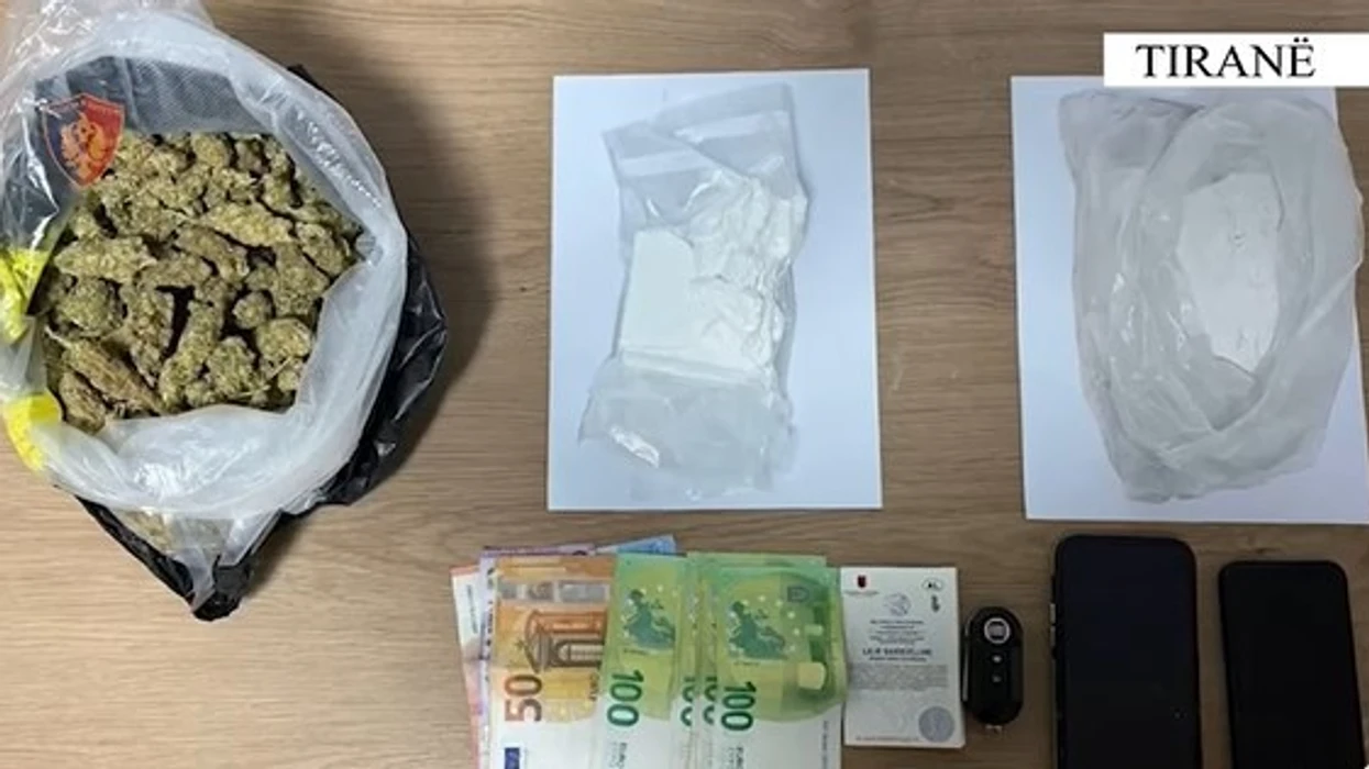 Arrestohet 35 vjeçari në Tiranë   i sekuestrohen kokainë  kanabis e para