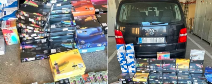 Parandalohet kontrabanda me 656 cigare elektronike në Kamenicë