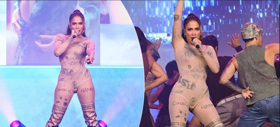 Jennifer Lopez tërheq gjithë vëmendjen me paraqitjen surprizë në  Obsessed Fest 