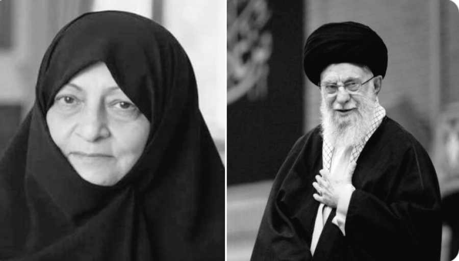 Vdes gruaja e Khamenei