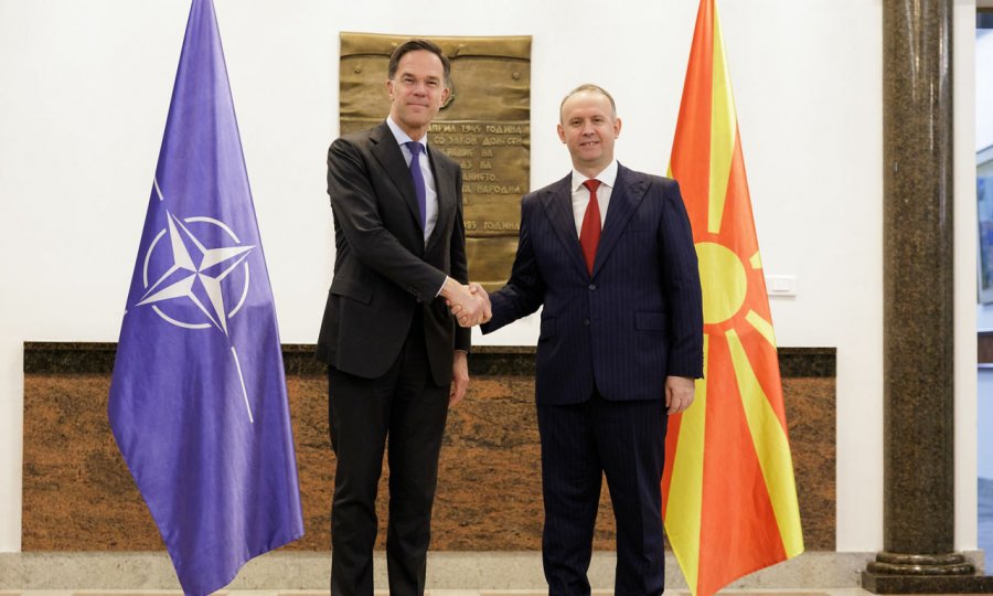 Rutte nga Shkupi  Problemet e së kaluarës të Ballkanit të mbeten fort pas nesh