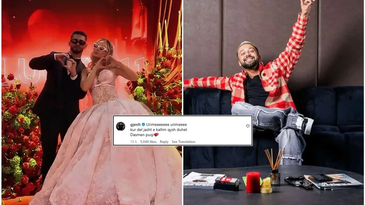 Dasma në BBVA - DJ Gimbo merr një urim të veçantë nga miku i tij Gjesti