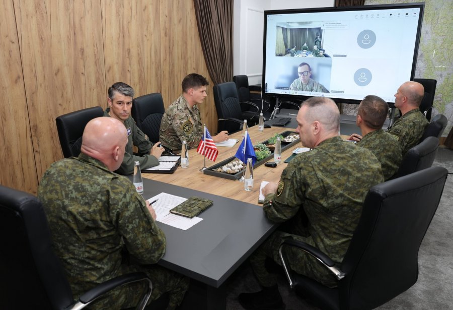FSK-ja pritet të dislokohet në Gazë, Jashari zhvillon videokonferencë me komandantin e Forcës Ndërkombëtare Stabilizuese