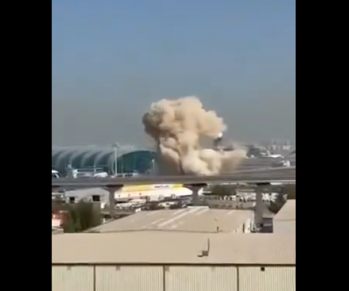 Shpërthim në Aeroportin e Dubait [video]