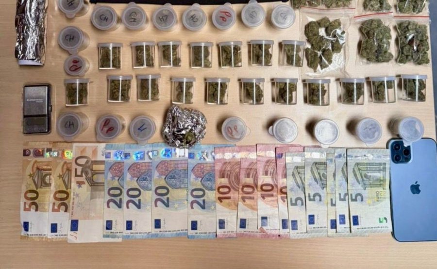 arrestohet-nje-i-dyshuar-nga-fushe-kosova-sekuestrohen-para-dhe-substanca-narkotike