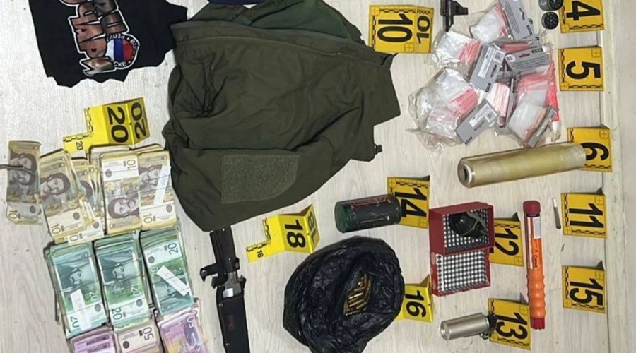 Arrestohet një person për tentim-vrasje në veri të Mitrovicës, policia gjen armë, granatë dhe drogë