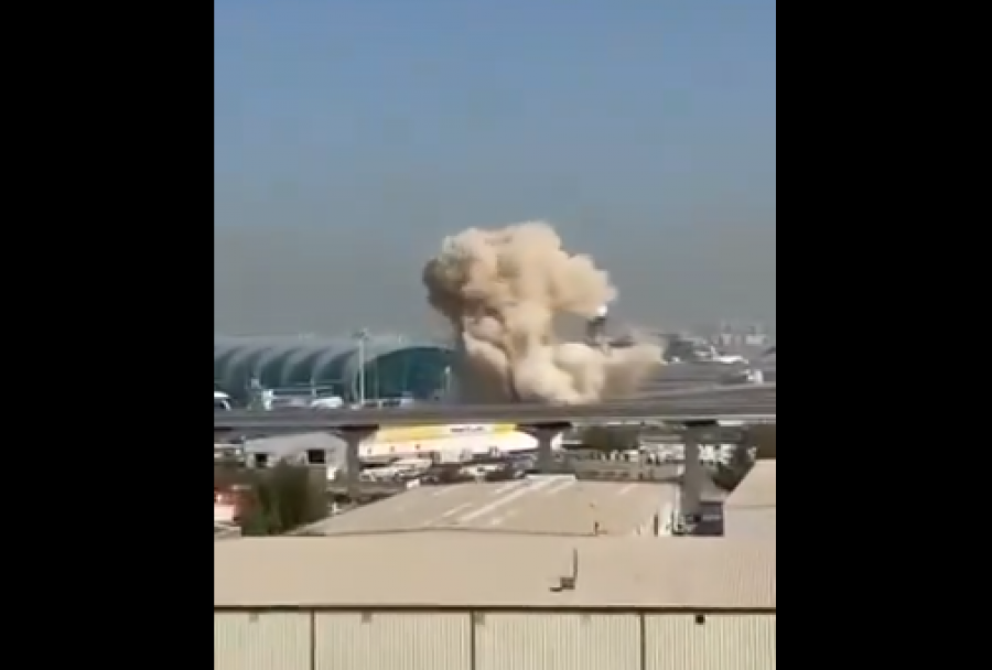 Shpërthim në Aeroportin e Dubait [video]