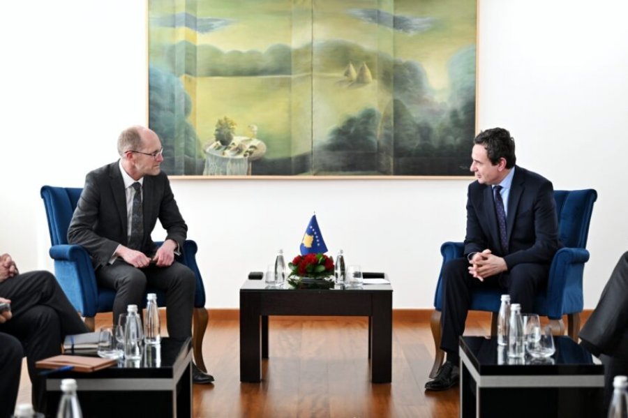 Kryeministri Kurti priti në takim përfaqësues të BERZH it