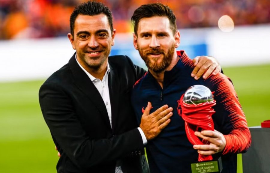 Xavi  Laporta e pengoi rikthimin e Messit te Barcelona