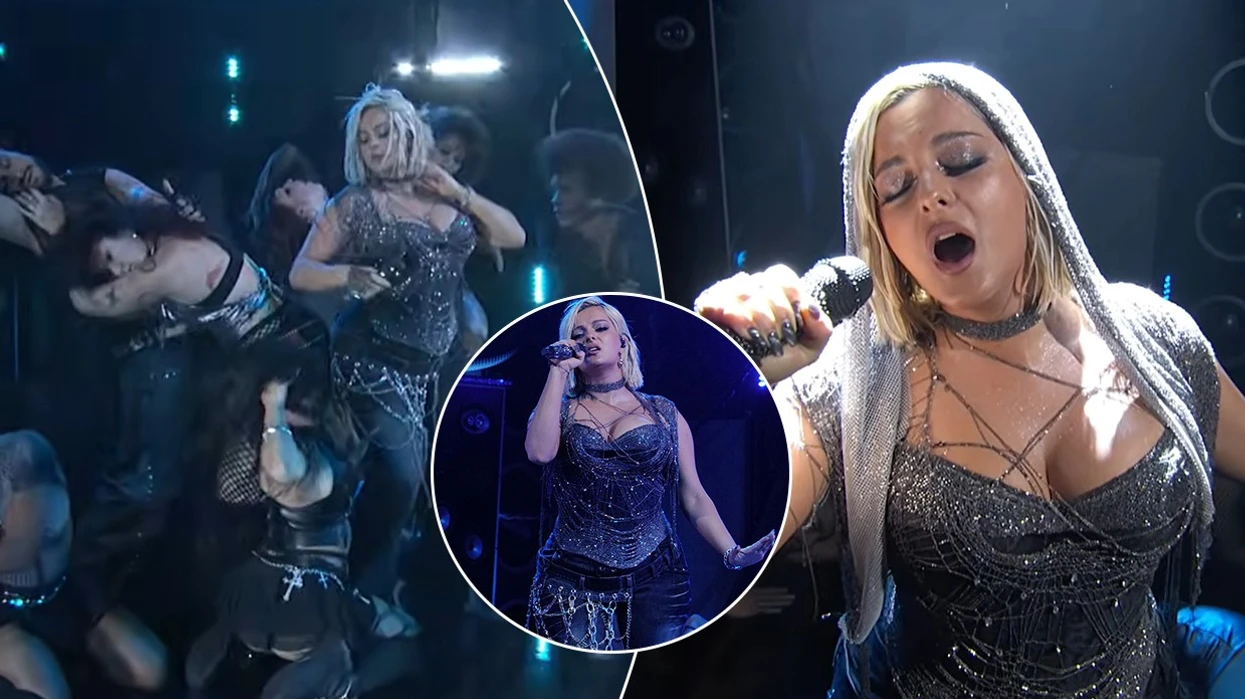 Bebe Rexha shkëlqen me një performancë mbresëlënëse në emisionin e Jimmy Kimmel, duke kënduar “New Religion”