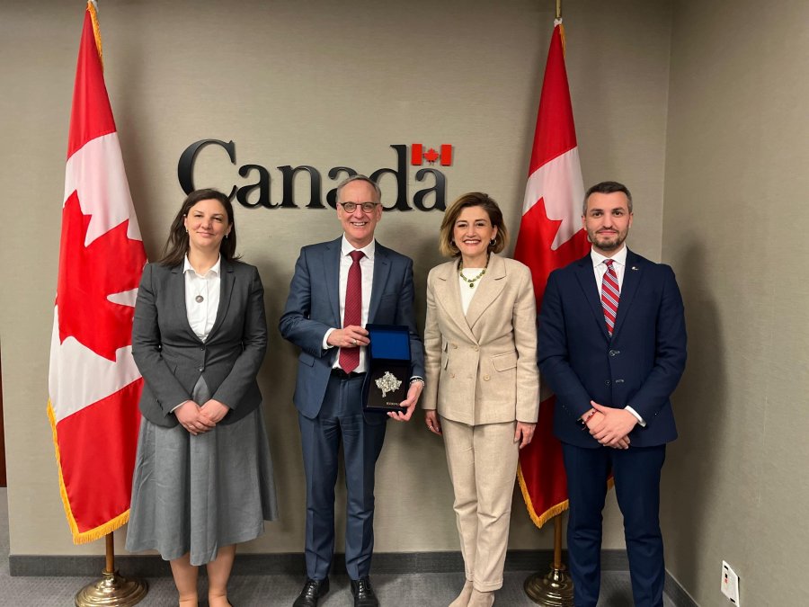 Rizvanolli: Partneriteti mes Kosovës dhe Kanadasë është i shkëlqyer
