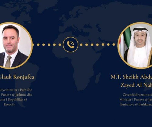 Konjufca telefonon ministrin e Jashtëm të Emirateve të Bashkuara, dënon sulmet e Iranit