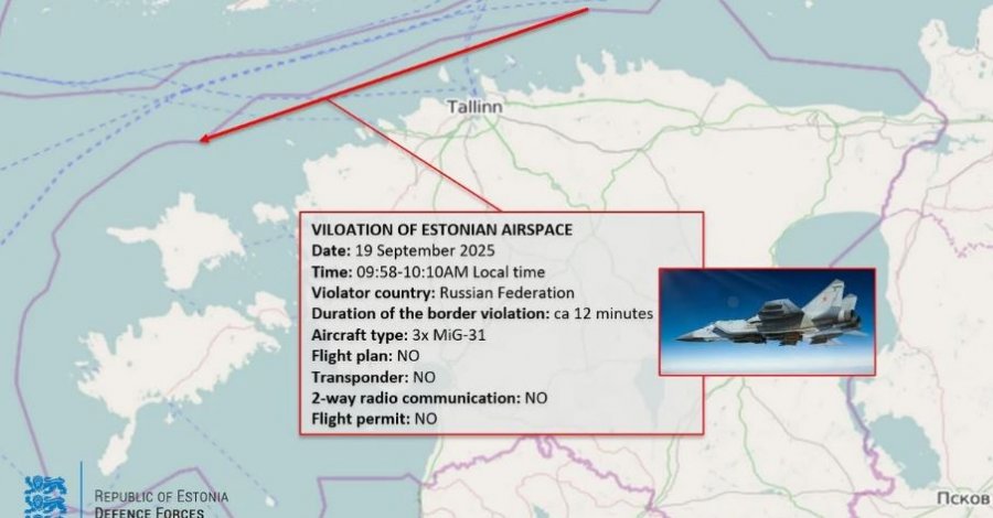 Një aeroplan luftarak rus hyn në hapësirën ajrore të NATO-s