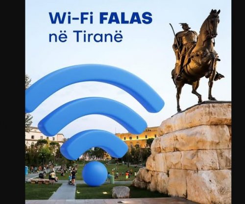 Internet falas në hapësirat kryesore publike në Tiranë