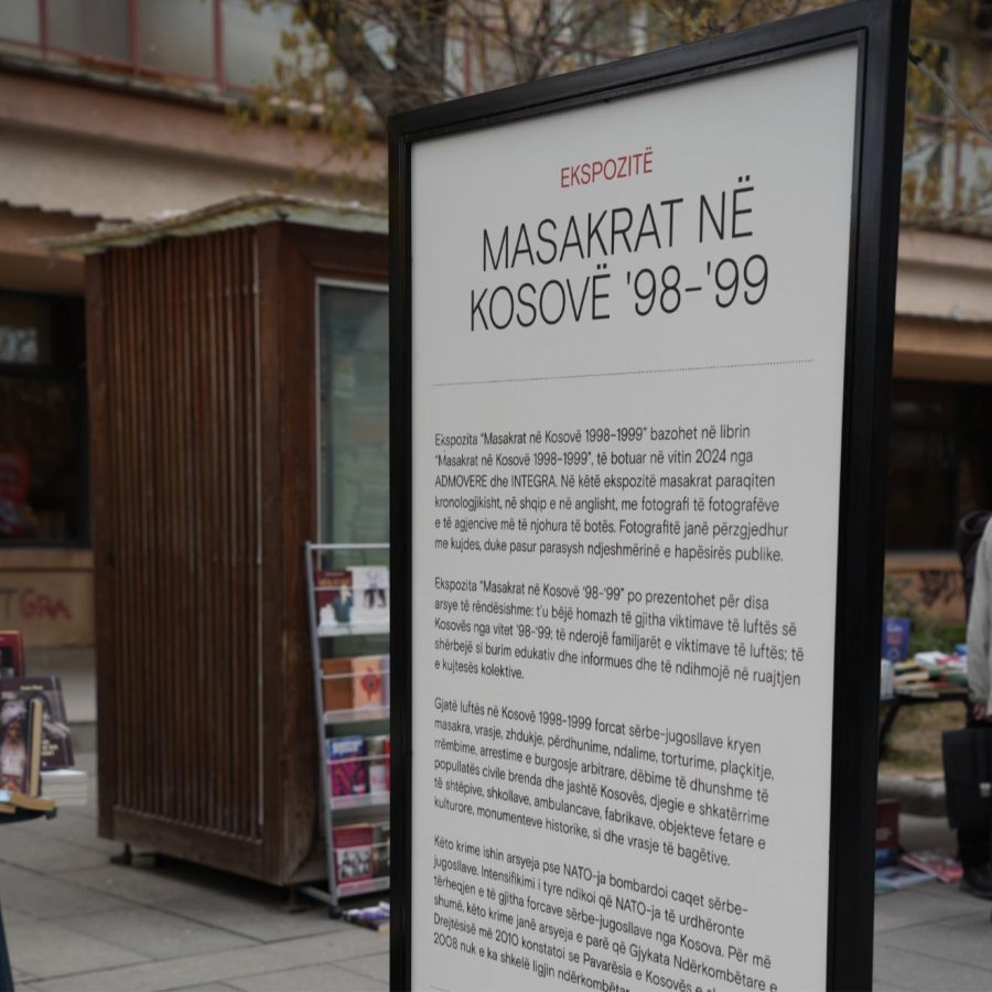 Hapet ekspozita për masakrat e luftës në Kosovë, Haxhiu: Krimet nuk do të harrohen kurrë