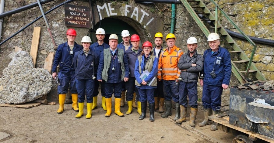 KFOR i kryen inspektim të sigurisë në minierën e  Trepçës 